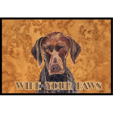Carolines Treasures 18 x 27 in. German Shorthaired Pointer Indoor & Outdoor Doormat CA65364